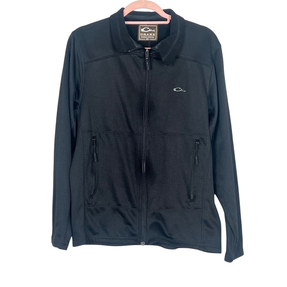 Drake Waterfowl Breath-Lite Full-Zip Jacket
Black Waffle Fleece Lined Size Small